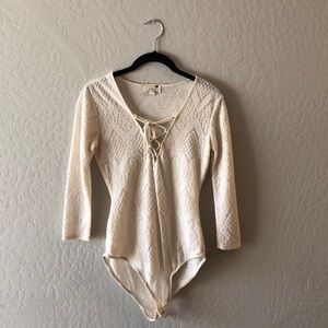 PacSun La Hearts half sleeve bodysuit